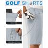imageOutdoor Ventures Mens Golf Shorts 11quot Inseam ClassicFit Flat Front Stretch Casual Shorts with Pockets Summer Hiking TravelLight Grey