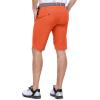imageOutdoor Ventures Mens Golf Shorts 11quot Inseam ClassicFit Flat Front Stretch Casual Shorts with Pockets Summer Hiking TravelOrange Red