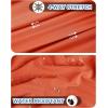 imageOutdoor Ventures Mens Golf Shorts 11quot Inseam ClassicFit Flat Front Stretch Casual Shorts with Pockets Summer Hiking TravelOrange Red