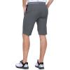 imageOutdoor Ventures Mens Golf Shorts 11quot Inseam ClassicFit Flat Front Stretch Casual Shorts with Pockets Summer Hiking TravelPlain Grey