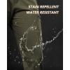 imageOutdoor Ventures Mens Hiking Pants Lightweight Water Resistant Cargo Work Pants Ripstop Outdoor Pants for Tactical TravelAmy Green Upgrade