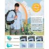 imageOutdoor Ventures Mens UPF 50 UV Sun Protection SPF Hiking Shirt Long Sleeve Lightweight Quick Dry for Safari Travel FishingLight Blue