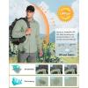 imageOutdoor Ventures Mens UPF 50 UV Sun Protection SPF Hiking Shirt Long Sleeve Lightweight Quick Dry for Safari Travel FishingMountain Green