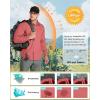 imageOutdoor Ventures Mens UPF 50 UV Sun Protection SPF Hiking Shirt Long Sleeve Lightweight Quick Dry for Safari Travel FishingWatermelon
