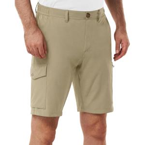 imageOutdoor Ventures Mens 10quot Hiking Shorts Waterresistants Quick Dry Outdoor Golf ShortsTaupe