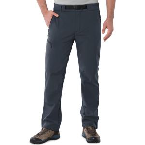imageOutdoor Ventures Mens Fleece Lined Snow Pants Waterproof Windproof Ski Hiking Winter Pants With PocketsDark Grey