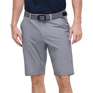 imageOutdoor Ventures Mens Golf Shorts 11quot Inseam ClassicFit Flat Front Stretch Casual Shorts with Pockets Summer Hiking TravelIce Grey