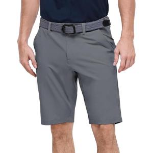 imageOutdoor Ventures Mens Golf Shorts 11quot Inseam ClassicFit Flat Front Stretch Casual Shorts with Pockets Summer Hiking TravelPlain Grey