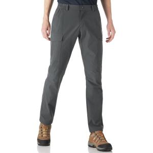 imageOutdoor Ventures Mens Hiking Pants Lightweight Water Resistant Cargo Work Pants Ripstop Outdoor Pants for Tactical TravelGrey Thin