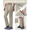 imageOutdoor Ventures Womens Convertible Pants Quick Dry Hiking ZipOff Pants Stretch Lightweight Cargo PantsBeige