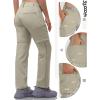 imageOutdoor Ventures Womens Convertible Pants Quick Dry Hiking ZipOff Pants Stretch Lightweight Cargo PantsBeige