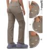 imageOutdoor Ventures Womens Convertible Pants Quick Dry Hiking ZipOff Pants Stretch Lightweight Cargo PantsFossil