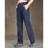 imageOutdoor Ventures Womens Convertible Pants Quick Dry Hiking ZipOff Pants Stretch Lightweight Cargo PantsNavy