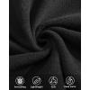 imageOutdoor Ventures Womens Fleece Vest Zip Up Lightweight Soft Running Vest Outerwear Sleeveless with PocketsBlack