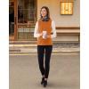 imageOutdoor Ventures Womens Fleece Vest Zip Up Lightweight Soft Running Vest Outerwear Sleeveless with PocketsBrown