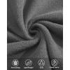 imageOutdoor Ventures Womens Fleece Vest Zip Up Lightweight Soft Running Vest Outerwear Sleeveless with PocketsDark Grey