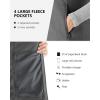 imageOutdoor Ventures Womens Fleece Vest Zip Up Lightweight Soft Running Vest Outerwear Sleeveless with PocketsDark Grey