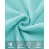 imageOutdoor Ventures Womens Fleece Vest Zip Up Lightweight Soft Running Vest Outerwear Sleeveless with PocketsMint Green