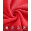 imageOutdoor Ventures Womens Fleece Vest Zip Up Lightweight Soft Running Vest Outerwear Sleeveless with PocketsReddish Orange