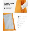 imageOutdoor Ventures Womens Fleece Vest Zip Up Lightweight Soft Running Vest Outerwear Sleeveless with PocketsYellow