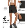 imageOutdoor Ventures Womens Hiking Shorts Stretch Lightweight Golf Shorts Quick Dry UPF 50 5 inch Cargo Short for CampingDark Black