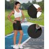 imageOutdoor Ventures Womens Hiking Shorts Stretch Lightweight Golf Shorts Quick Dry UPF 50 5 inch Cargo Short for CampingDark Black
