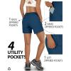 imageOutdoor Ventures Womens Hiking Shorts Stretch Lightweight Golf Shorts Quick Dry UPF 50 5 inch Cargo Short for CampingDark Blue