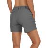 imageOutdoor Ventures Womens Hiking Shorts Stretch Lightweight Golf Shorts Quick Dry UPF 50 5 inch Cargo Short for CampingDark Grey