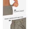 imageOutdoor Ventures Womens Hiking Shorts Stretch Lightweight Golf Shorts Quick Dry UPF 50 5 inch Cargo Short for CampingFossil