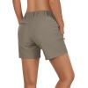 imageOutdoor Ventures Womens Hiking Shorts Stretch Lightweight Golf Shorts Quick Dry UPF 50 5 inch Cargo Short for CampingFossil
