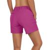 imageOutdoor Ventures Womens Hiking Shorts Stretch Lightweight Golf Shorts Quick Dry UPF 50 5 inch Cargo Short for CampingRaspberry Red