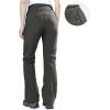 imageOutdoor Ventures Womens Sleek Waterproof Softshell Fleece Lined Ski Snow Insulated High Rise Hiking Pants with Bottom ZipperNew Grey  Elastic Waistband