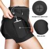 imageOutdoor Ventures Womens Tennis Skirts with Pockets Golf Skort Workout Athletic Running Hiking Skirts with ShortsBlack