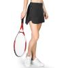 imageOutdoor Ventures Womens Tennis Skirts with Pockets Golf Skort Workout Athletic Running Hiking Skirts with ShortsBlack