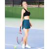 imageOutdoor Ventures Womens Tennis Skirts with Pockets Golf Skort Workout Athletic Running Hiking Skirts with ShortsBlueupgrade