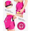 imageOutdoor Ventures Womens Tennis Skirts with Pockets Golf Skort Workout Athletic Running Hiking Skirts with ShortsPinkupgrade