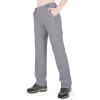 imageOutdoor Ventures Womens Convertible Pants Quick Dry Hiking ZipOff Pants Stretch Lightweight Cargo PantsMid Grey