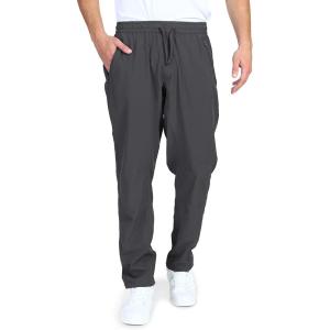 imageOutdoor Ventures Mens Sweatpants with Zipper Pockets QuickDryStretchy ElasticWaist Drawstring Pants