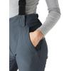 imageOutdoor Ventures Womens Ski Snow Bib Pants Warm Insulated Waterproof Snowboard Softshell Pants with Detachable BibDim Grey