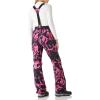 imageOutdoor Ventures Womens Ski Snow Bib Pants Warm Insulated Waterproof Snowboard Softshell Pants with Detachable BibRose Melange