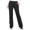 imageOutdoor Ventures Womens Snow Pants Waterproof Windproof Outdoor Fleece Lined Softshell Insulated Ski Pants with Boot GaitersBlack New Versione