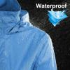 imageOutdoor Ventures Womens Lightweight Raincoat Packable Rain Jacket Waterproof Raincoat with Hood Active Outdoor Windbreaker