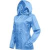 imageOutdoor Ventures Womens Lightweight Raincoat Packable Rain Jacket Waterproof Raincoat with Hood Active Outdoor Windbreaker