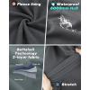 imageOutdoor Ventures Womens Hooded Lightweight Softshell Vest Windproof Fleece Lined Sleeveless Jacket for Golf Running TravelGrey