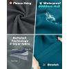 imageOutdoor Ventures Womens Hooded Lightweight Softshell Vest Windproof Fleece Lined Sleeveless Jacket for Golf Running TravelModern Blue