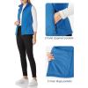 imageOutdoor Ventures Womens Lightweight Softshell Vest Windproof Fleece Lined Zip Up Sleeveless Jacket for Running Hiking GolfBlue