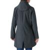 imageOutdoor Ventures Womens Lightweight Waterproof Fleece Lined Hooded Softshell Rain Jacket Warm Windbreaker Long CoatDark Grey