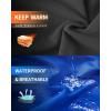 imageOutdoor Ventures Womens Softshell Jacket with Hood Fleece Lined Warm Lightweight Waterproof Insulated WindbreakerKlein Blue
