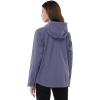 imageOutdoor Ventures Packable Rain Jacket Women Lightweight Waterproof Raincoat with Hood Cycling Bike JacketGrayish Purple