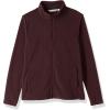 imageOutdoor Ventures Womens Lightweight Warm Zip Up LongSleeve Soft Polar Fleece Jacket for Fall WinterChocolate